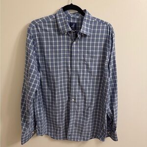 Johnnie-O Blue Plaid Shirt